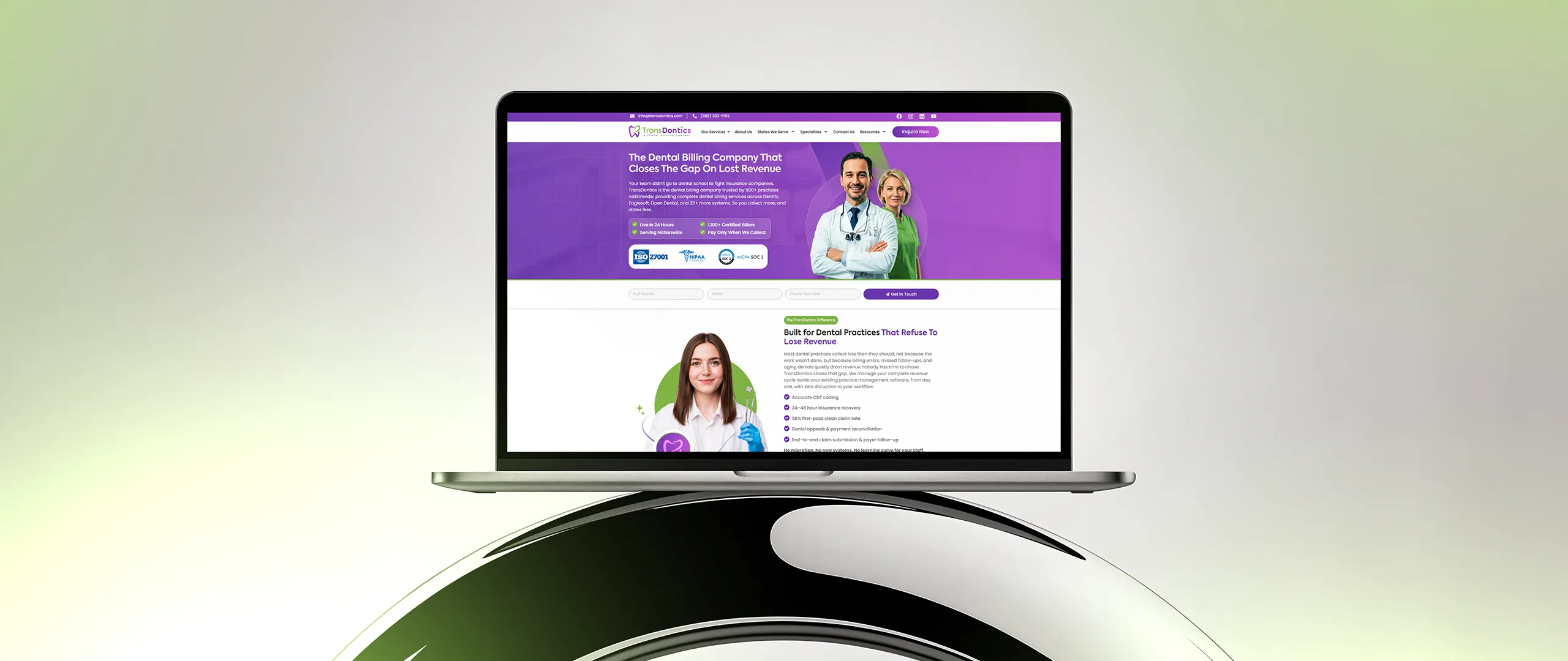 TransDontics WebPage